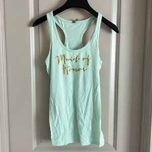 Maid of Honor Novelty Tank Top